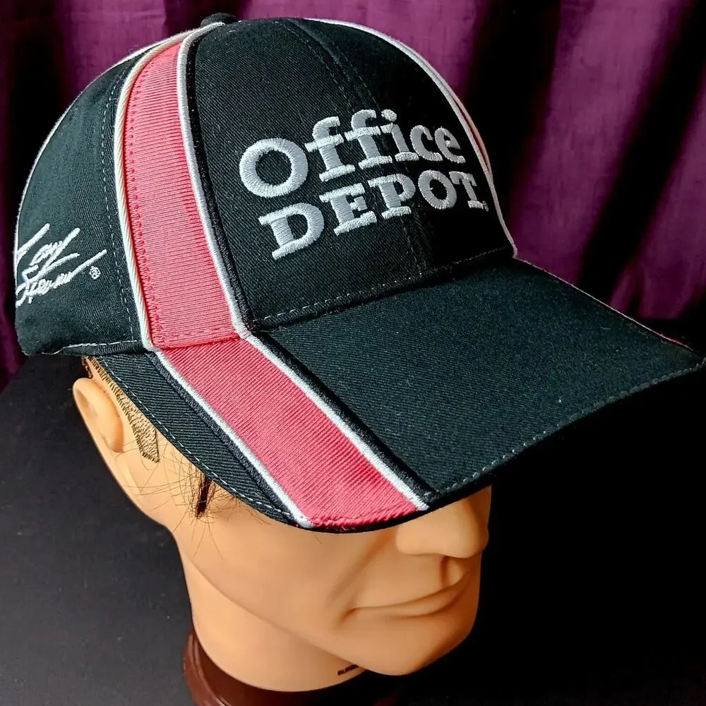 Nascar Winners Circle Adjustable‎ Ball Cap Men Office Depot 2009 Tony Stewart 14